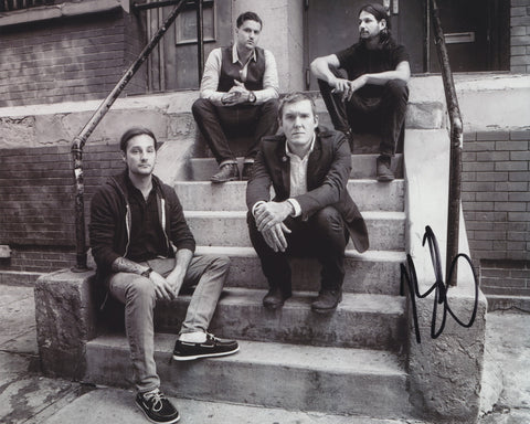 BRIAN FALLON SIGNED GASLIGHT ANTHEM 8X10 PHOTO