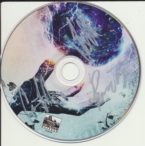 BORN OF OSIRIS SIGNED TOMORROW WE DIE ALIVE CD DISK