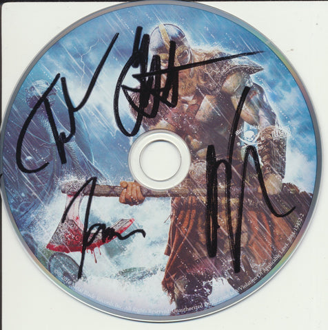 AMON AMARTH SIGNED JOMSVIKING CD DISK