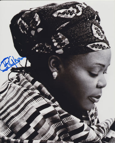 LEYMAH GBOWEE SIGNED 2011 NOBEL PEACE PRIZE LAUREATE 8X10 PHOTO 3