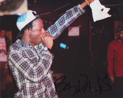 JOEY BADA$$ SIGNED 8X10 PHOTO BADASS