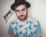 A-TRAK SIGNED 8X10 PHOTO ALAIN MACKLOVITCH