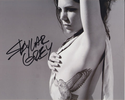 SKYLAR GREY SIGNED 8X10 PHOTO 2