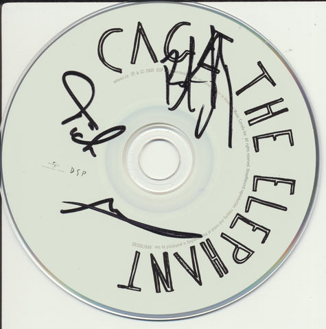 CAGE THE ELEPHANT SIGNED CD DISK