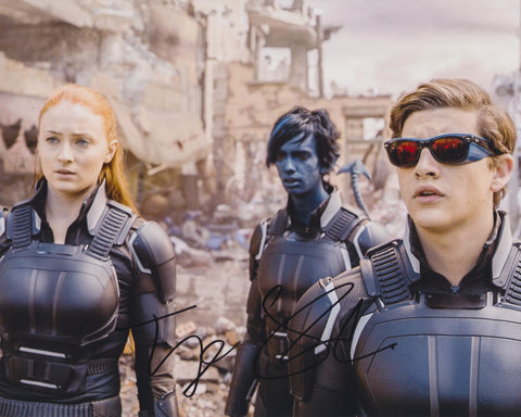 TYE SHERIDAN SIGNED X-MEN: APOCALYPSE 8X10 PHOTO 2