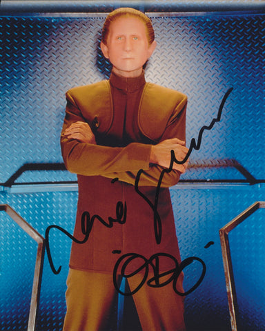 RENE AUBERJONOIS SIGNED STAR TREK 8X10 PHOTO
