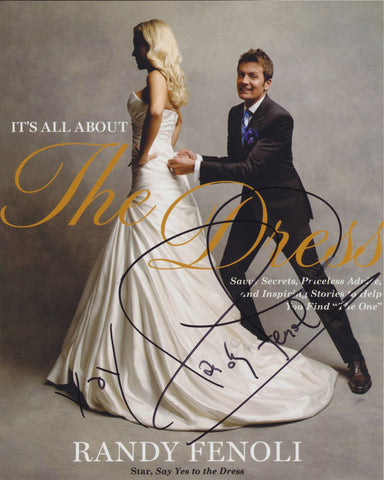 RANDY FENOLI SIGNED SAY YES TO THE DRESS 8X10 PHOTO 5