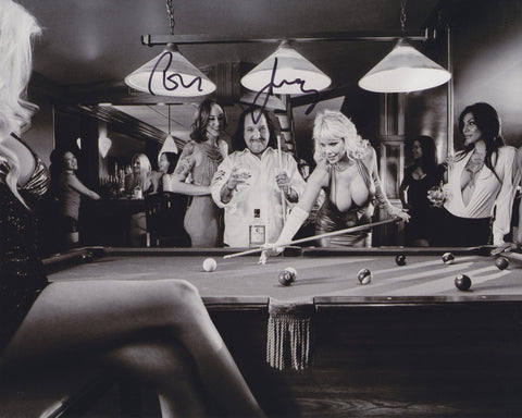 RON JEREMY SIGNED ADULT FILM STAR 8X10 PHOTO