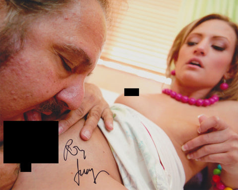 RON JEREMY SIGNED ADULT FILM STAR 8X10 PHOTO 7