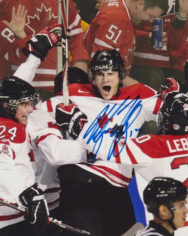 MARCUS FOLIGNO SIGNED TEAM CANADA 8X10 PHOTO