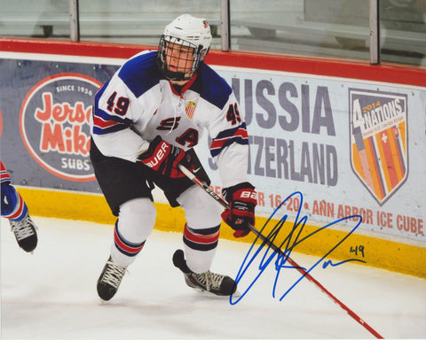 MAX JONES SIGNED TEAM USA 8X10 PHOTO