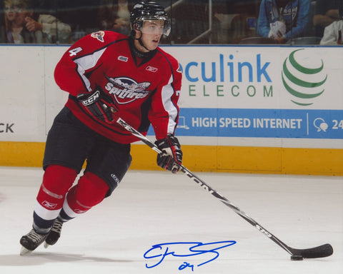 CAM FOWLER SIGNED WINDSOR SPITFIRES 8X10 PHOTO