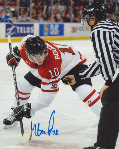 MICHAEL BOURNIVAL SIGNED TEAM CANADA 8X10 PHOTO 2