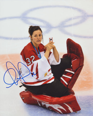 CHARLINE LABONTE SIGNED TEAM CANADA 8X10 PHOTO