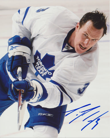 DION PHANEUF SIGNED TORONTO MAPLE LEAFS 8X10 PHOTO 5