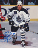 STEVE THOMAS SIGNED TORONTO MAPLE LEAFS 8X10 PHOTO 3