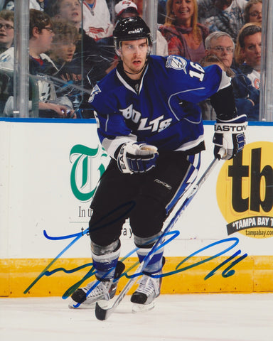 TEDDY PURCELL SIGNED TAMPA BAY LIGHTING 8X10 PHOTO