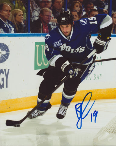 B.J. CROMBEEN SIGNED TAMPA BAY LIGHTNING 8X10 PHOTO