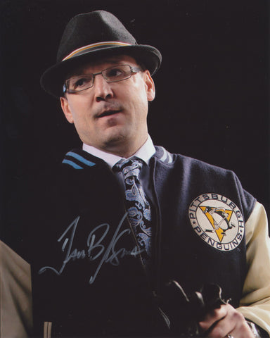 DAN BYLSMA SIGNED PITTSBURGH PENGUINS 8X10 PHOTO 3