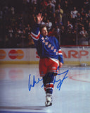 WAYNE GRETZKY SIGNED NEW YORK RANGERS 8X10 PHOTO