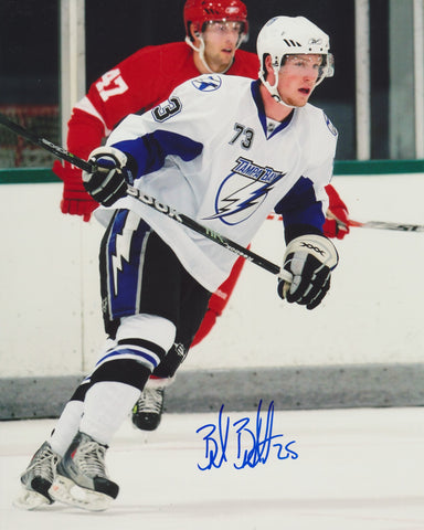 BROCK BEUKEBOOM SIGNED TAMPA BAY LIGHTNING 8X10 PHOTO