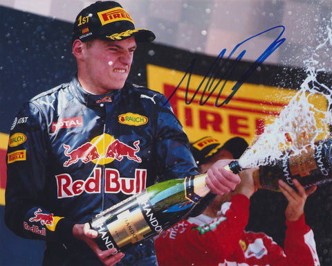 MAX VERSTAPPEN SIGNED RED BULL RACING F1 FORMULA 1 8X10 PHOTO