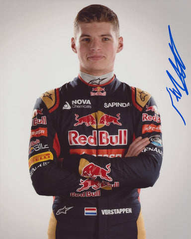 MAX VERSTAPPEN SIGNED RED BULL RACING F1 FORMULA 1 8X10 PHOTO 4
