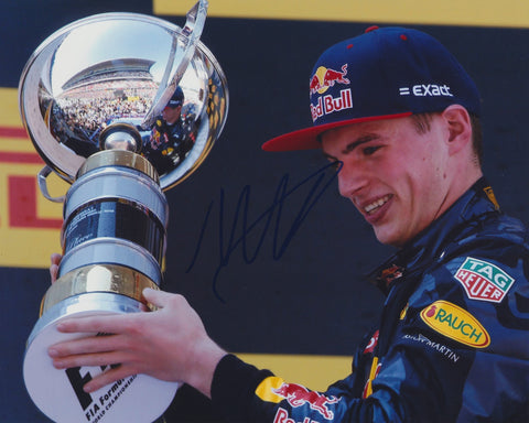 MAX VERSTAPPEN SIGNED RED BULL RACING F1 FORMULA 1 8X10 PHOTO 12