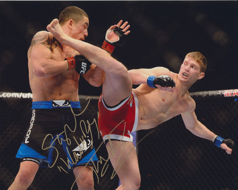 STEPHEN 'WONDERBOY' THOMPSON SIGNED UFC 8X10 PHOTO 3