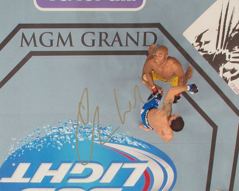 CHRIS WEIDMAN SIGNED UFC 8X10 PHOTO 6