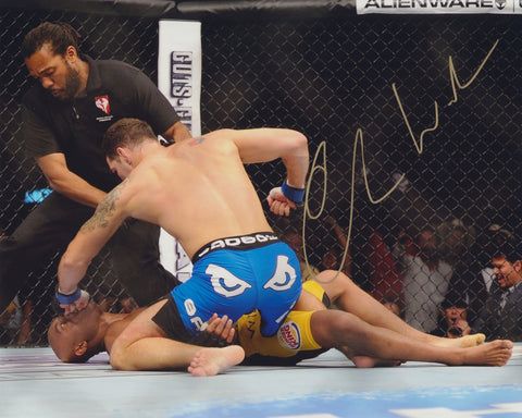 CHRIS WEIDMAN SIGNED UFC 8X10 PHOTO 9