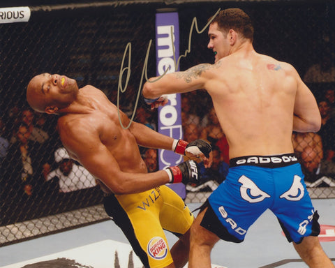 CHRIS WEIDMAN SIGNED UFC 8X10 PHOTO 14