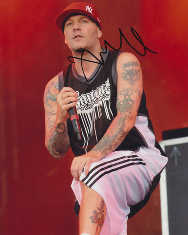 FRED DURST SIGNED LIMP BIZKIT 8X10 PHOTO 4