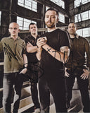 RISE AGAINST SIGNED 8X10 PHOTO