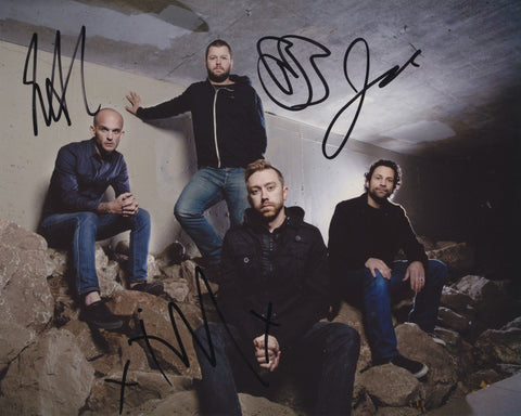 RISE AGAINST SIGNED 8X10 PHOTO 4