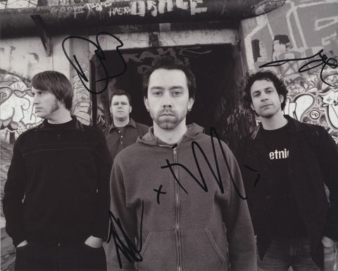 RISE AGAINST SIGNED 8X10 PHOTO 5