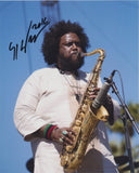 KAMASI WASHINGTON SIGNED 8X10 PHOTO 2