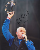 PETER GABRIEL SIGNED GENESIS 8X10 PHOTO 2