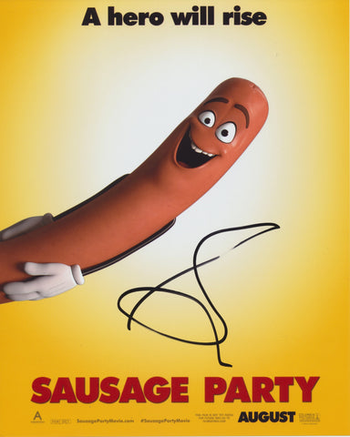 SETH ROGEN SIGNED SAUSAGE PARTY 8X10 PHOTO