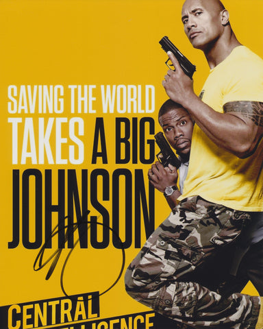 KEVIN HART SIGNED CENTRAL INTELLIGENCE 8X10 PHOTO 4