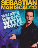 SEBASTIAN MANISCALCO SIGNED WHATS WRONG WITH PEOPLE 8X10 PHOTO