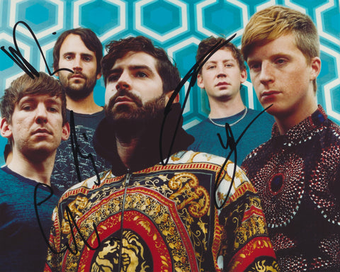 FOALS SIGNED 8X10 PHOTO 3