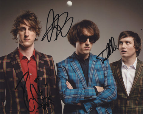 THE WOMBATS SIGNED 8X10 PHOTO 3