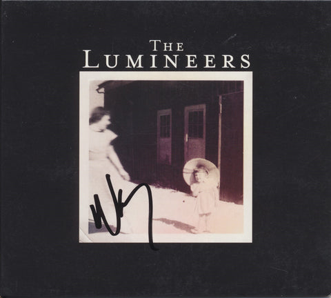 WESLEY SCHULTZ SIGNED THE LUMINEERS CD COVER