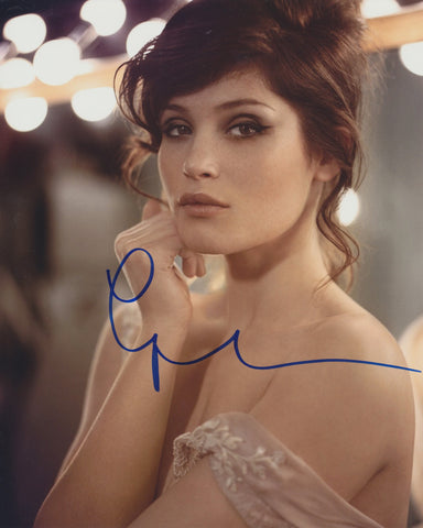 GEMMA ARTERTON SIGNED 8X10 PHOTO