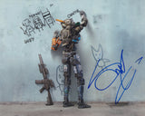 SHARLTO COPLEY SIGNED CHAPPIE 8X10 PHOTO