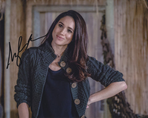 MEGHAN MARKLE SIGNED 8X10 PHOTO 5