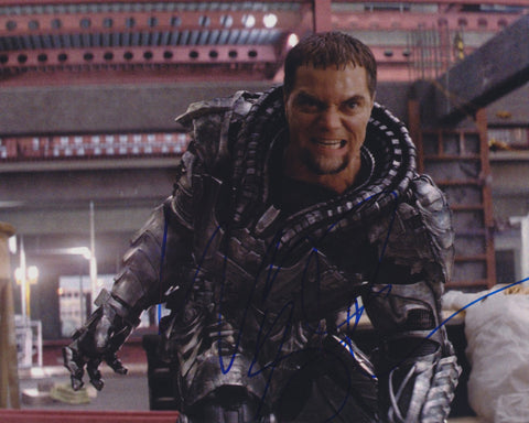 MICHAEL SHANNON SIGNED MAN OF STEEL 8X10 PHOTO