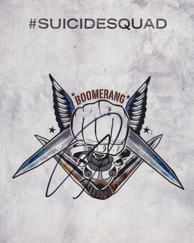 JAI COURTNEY SIGNED SUICIDE SQUAD 8X10 PHOTO 5
