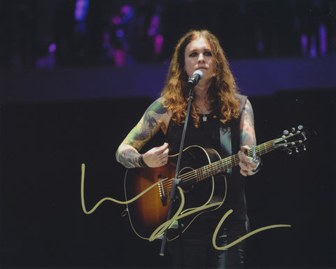 LAURA JANE GRACE SIGNED AGAINST ME! 8X10 PHOTO 4